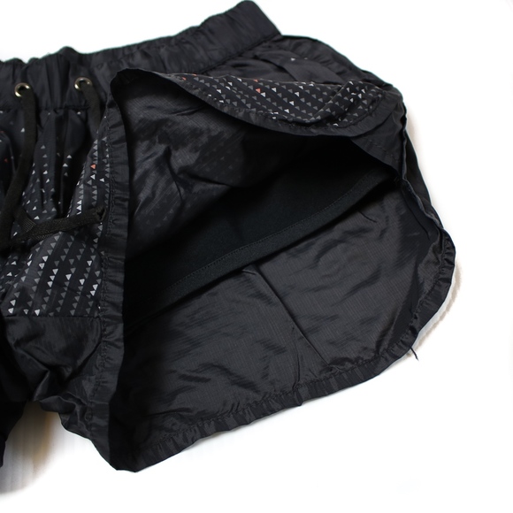 Speedo Workout Running Shorts Geometric Black S - Picture 3 of 6